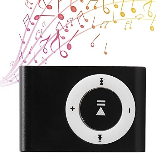 Zopsc-1 MP3 Portable BackClip Mini Player Music Player with Earphone and USB Cable,Lossless Sound Player Suitable