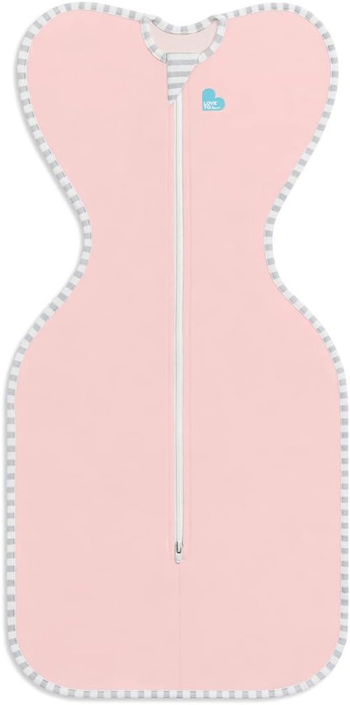 Love to Dream Swaddle UP Sleep Sack - Self-Soothing Design for Better Sleep | Medium 13-19 lbs, Dusty Pink