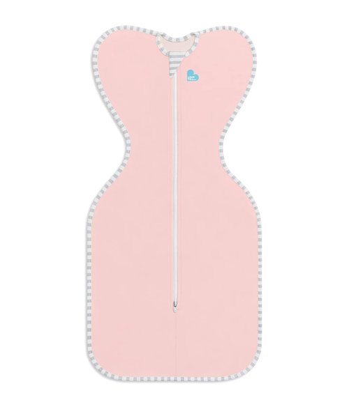 Love To Dream Swaddle UP Sleep Sack - Self-Soothing Design for Better Sleep | 1.0 TOG, Small (8-13 lbs), Dusty Pink
