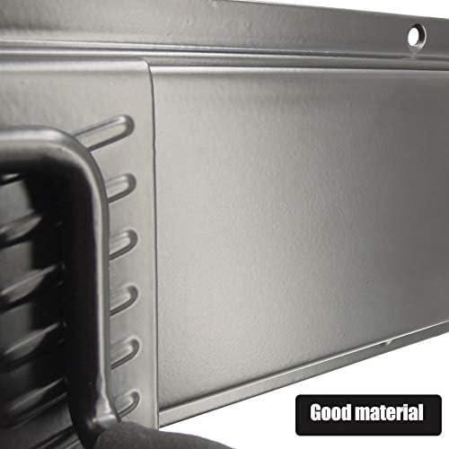 Ultrawall Heavy Duty Steel Rails - 3 PCS Set, 16 Inch Long for Maximum Support