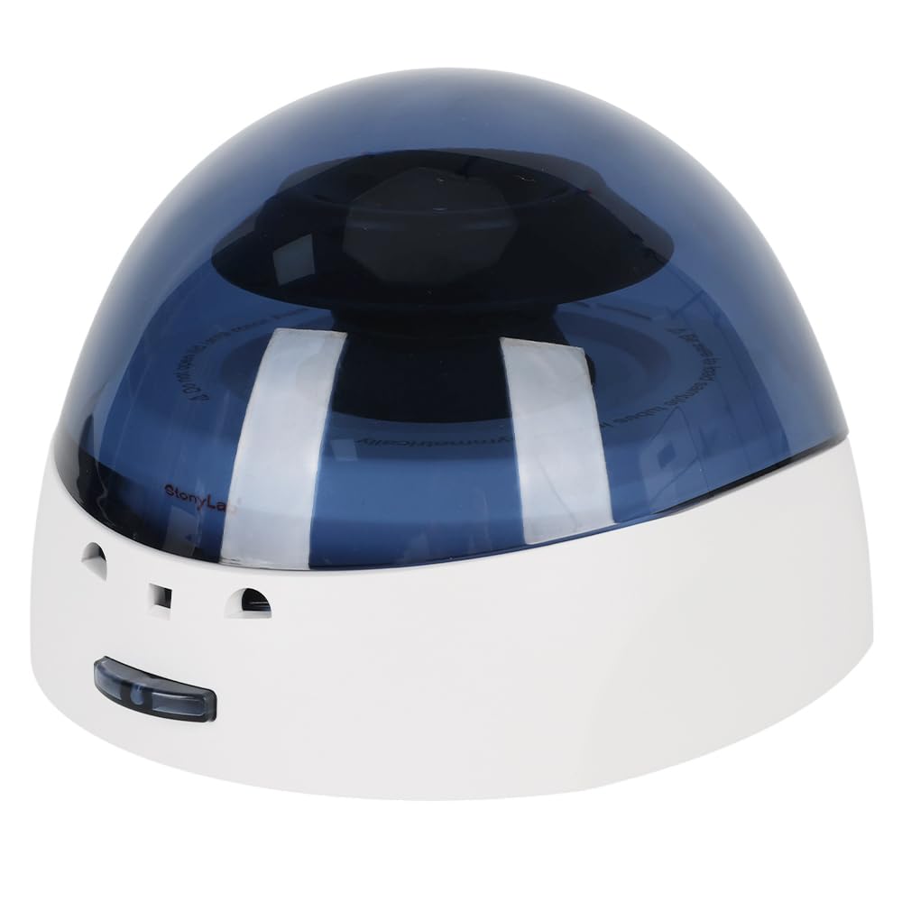 stonylab Mini Centrifuge, 7000rpm Portable Micro Centrifuge for 8x2 ml Tubes and PCR Strips, Laboratory Machine with Low Noise Under 45dB, Auto Stop When Opened, 110-240V