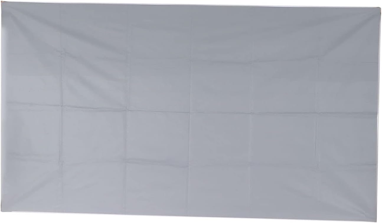 4K (100 Inch) Projector Screen, AntiLight Foldable Portable Movies Screen, Metal Microbead Screen with Alcohol Wipeable