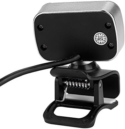 Zerone 640 480/0.3Mp 360 30 Webcam with Microphone, x USB Camera with Clamp Mount Support Rotation and Vertical