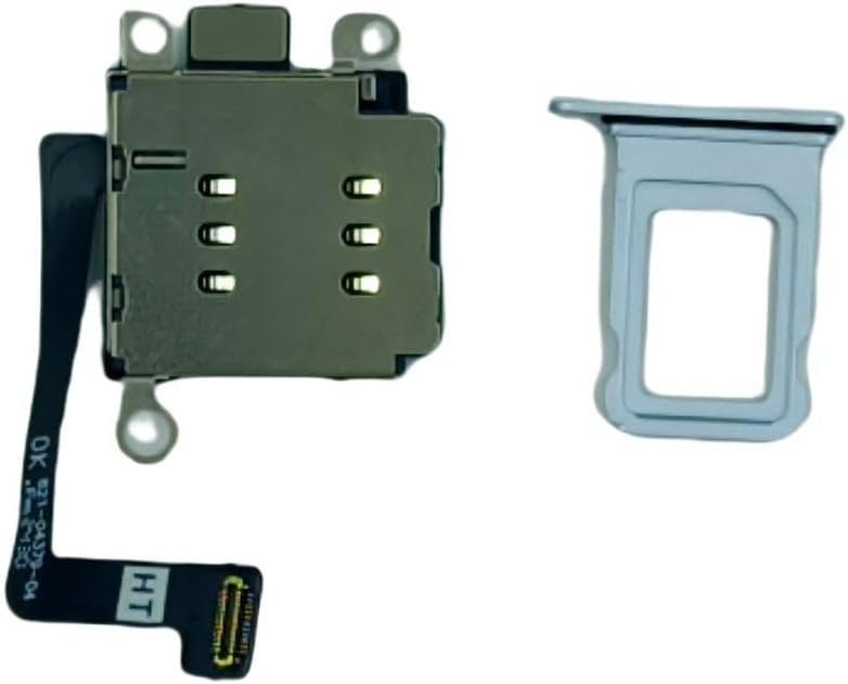 15 Dual Sim Reader and Sim Tray Compatible with iPhone Blue