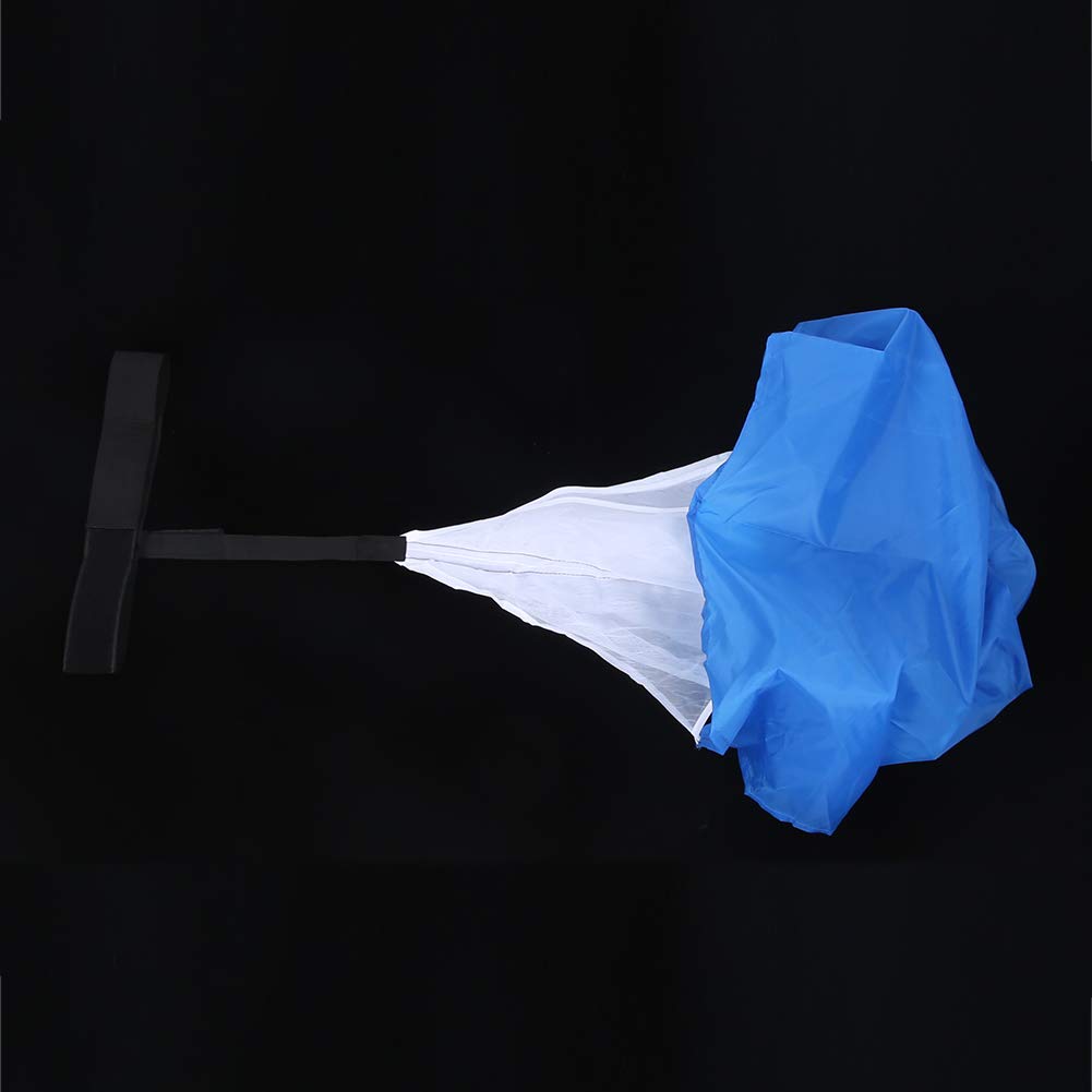equlup Running Speed Training Parachute, Adjustable Resistance Training Umbrella 5-15kg Acceleration Soccer Trainer for Runner, Football, Soccer Drilling