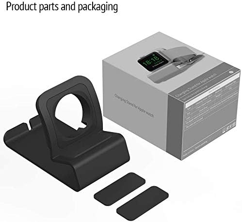 CQ 49mm 46mm 45mm 44mm 42mm 41mm 40mm 38mm 10 9 8 7 6 5 4 3 2, Charger Stand for Apple Watch iWatch Series SE Ultra