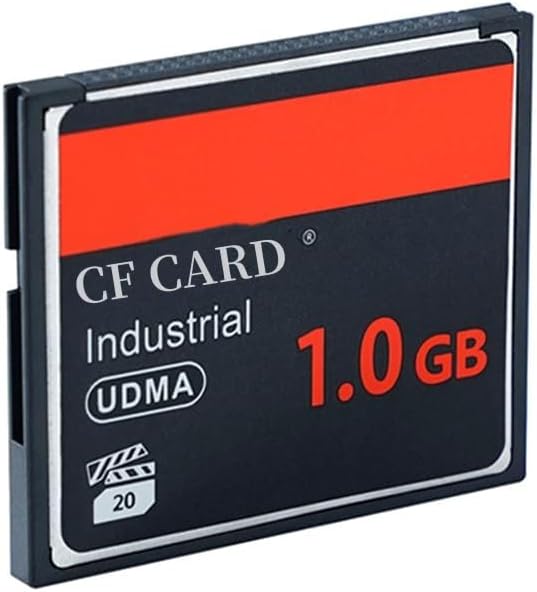 Generic 1GB ANGXILETMS CF Memory Card with PC Card Adapter, UDMA High-Speed Camera CF Card