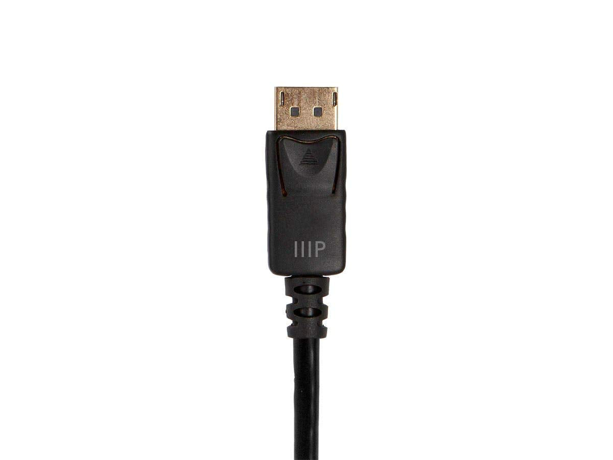 2 (6.6ft) 4K@60Hz Monoprice DisplayPort to HDTV Cable - Meter - Select Series Black