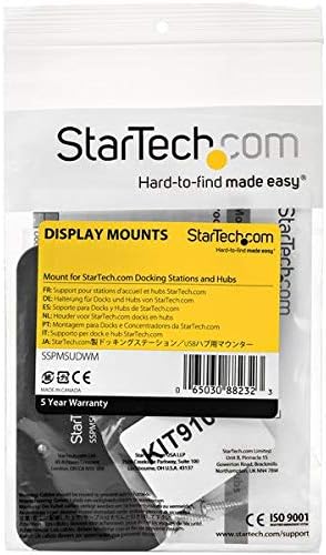 StarTech.com Docking Station - for Compatible Docks/Hubs - Wall or Under-Desk - Steel, TAA (SSPMSUDWM)