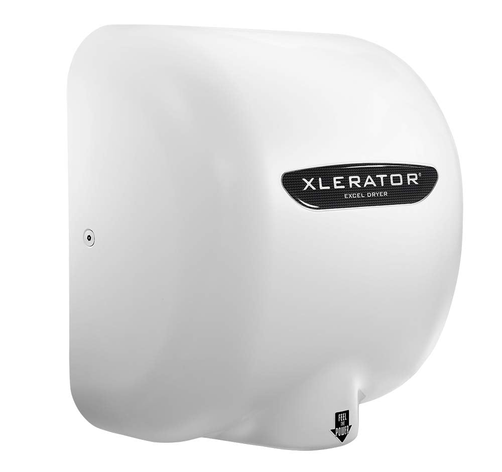 Xlerator XL - BW - High-Efficiency - Hand Dryer - BMC (Bulk Molded Compound) High-Speed Automatic Surface-Mounted 110-120 - Volt - White.