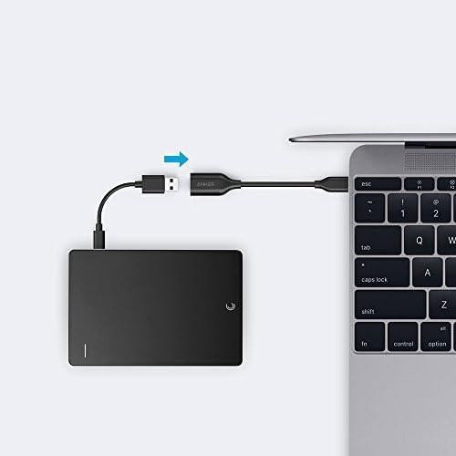 Anker USB3.1 8, S8 S8+ S9, 2018, 6P 5X, V20 G5 USB-C to Adapter, USB-C Male to USB-A Female, Uses USB OTG Technology
