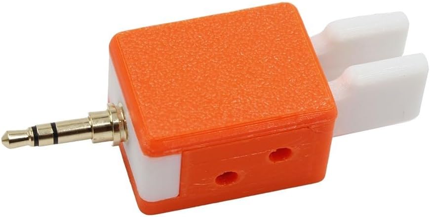 Minhe K5/K6 CW Key with CEC Firmware Support for QuanSheng For Walkie Talkies Enhanced Performance (Orange)