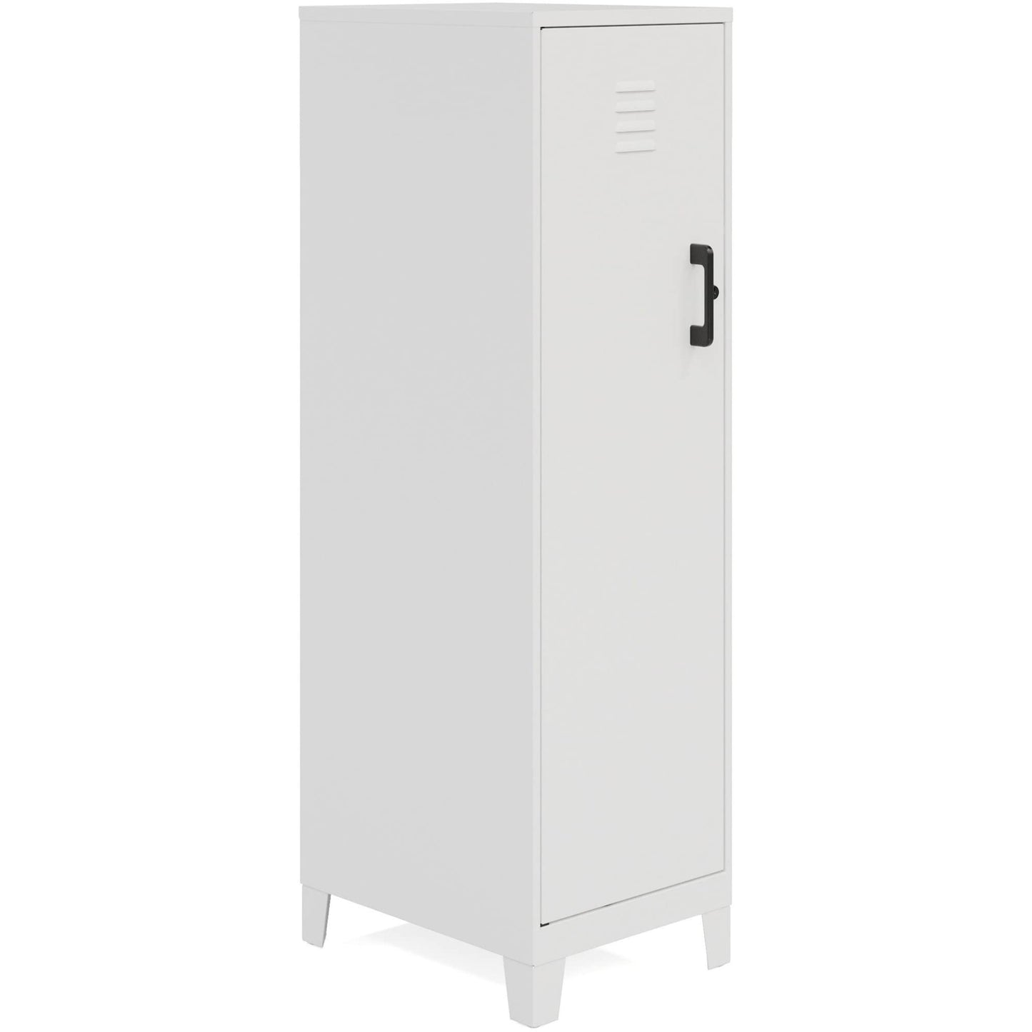 NuSparc Lorell LYS SOHO Locker, 4-Shelf, White