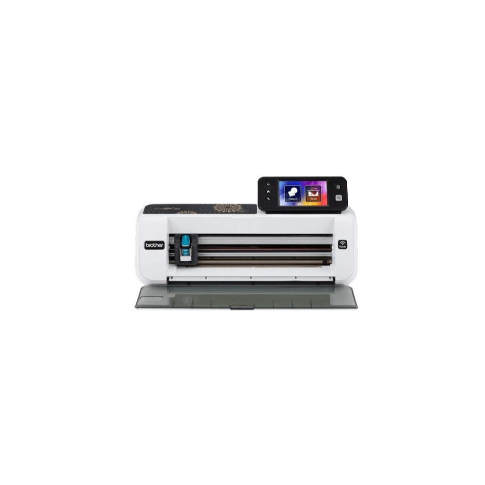 Brother CM350 Electronic Cutting Machine, Scanncut2, 4.85” LCD Touch Screen, 300 DPI Scanner, 631 Built-in Designs