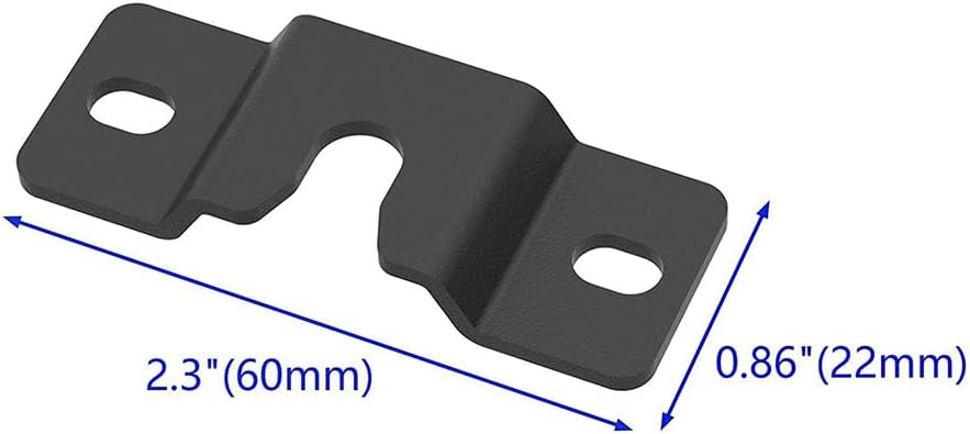 ZYAMY 2-Pack Soundbar Mounting Brackets for TV Installation