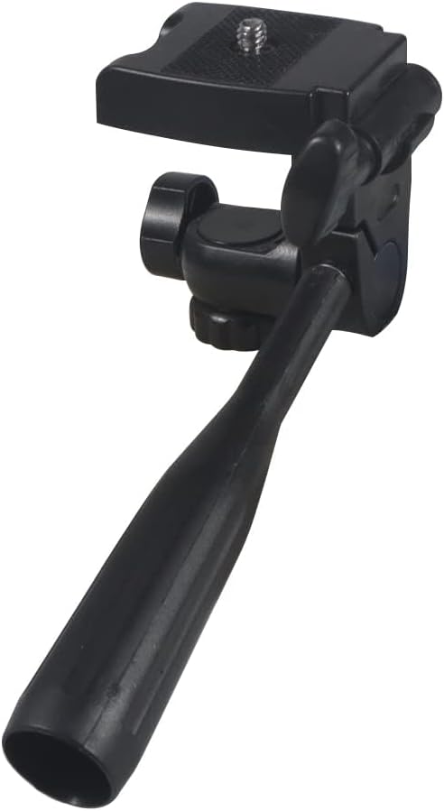 FEICHAO 1/4 (1/4" Three-Way Head Handle Screw Level Rotating Bracket for Tripod SLR Photography Accessories Thread)