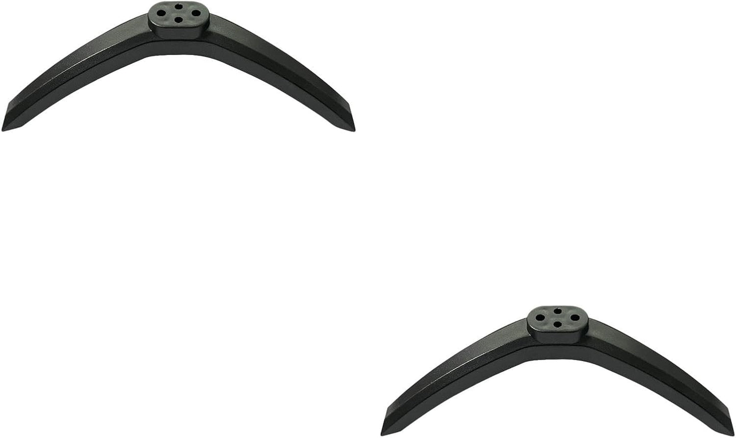 Moyeetings 2Pcs Set 43 Inch TV Feet Base Replacement Anti-Slip with Screws Easy Installation Lightweight TV Accessories
