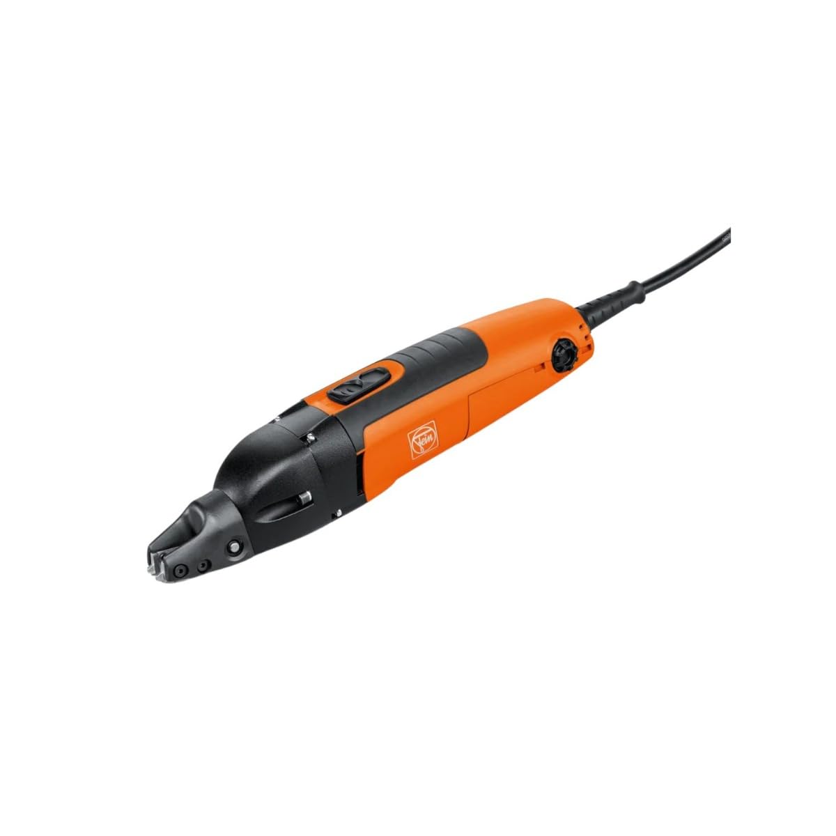 Fein Slitting Shear for Distortion-Free Cutting - Cuts Up to 16 Gauge, Open-Front Head, QuickIn System, Variable Speed, 16 ft Cable - BSS 1.6 E - 72303161090