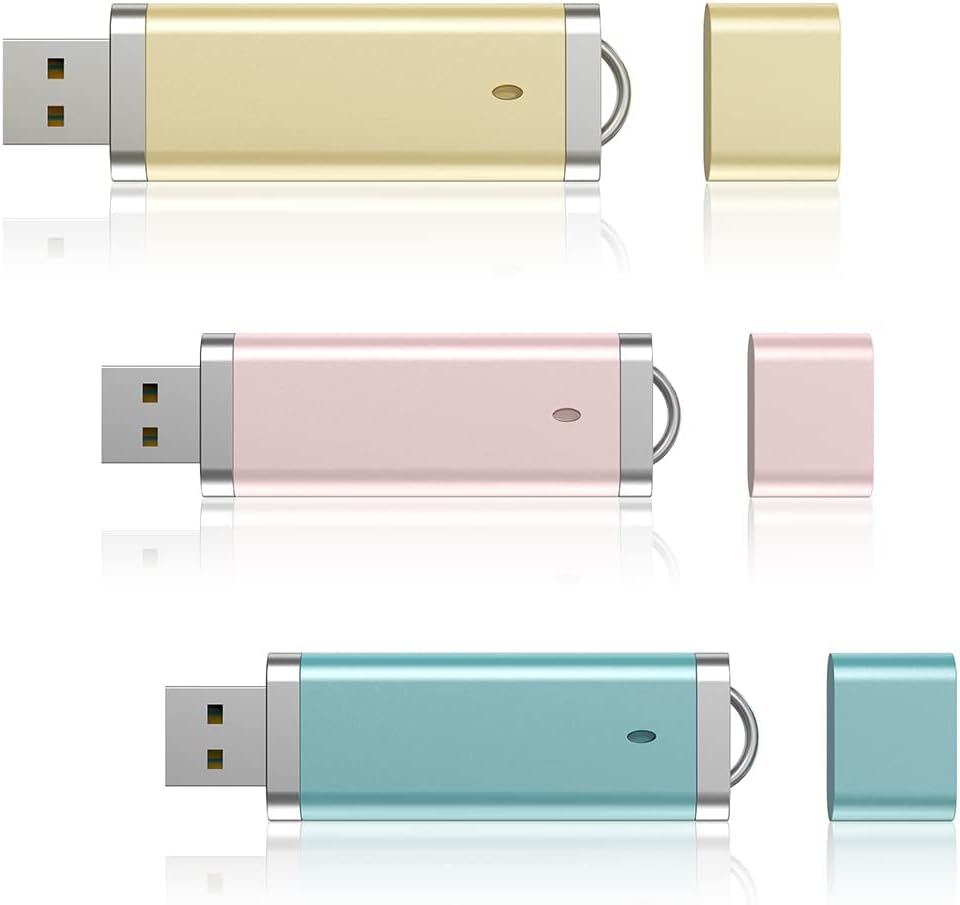 KEXIN 3 Pack 64GB 64 64G Flash Drive USB Drive Thumb Drive GB USB Flash Drive Jump Drive Flash Drives Photo Memory