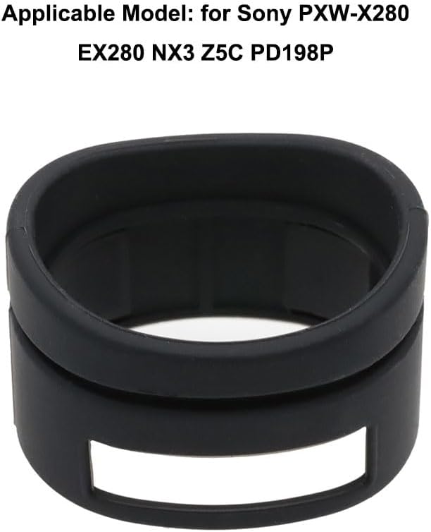 EX280 PXW-X280 EX280 NX3 Z5C PD198P Eyecup Eyepiece for Sony Cameras Soft Rubber Camera Viewfinder Eye Cup Replaces