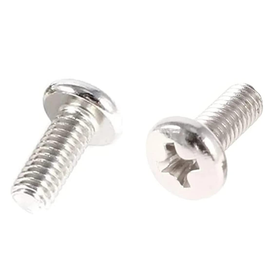 bnafes 55Pcs M4x12mm VESA Computer TV LCD Monitor Stand Bracket Mounting Screw