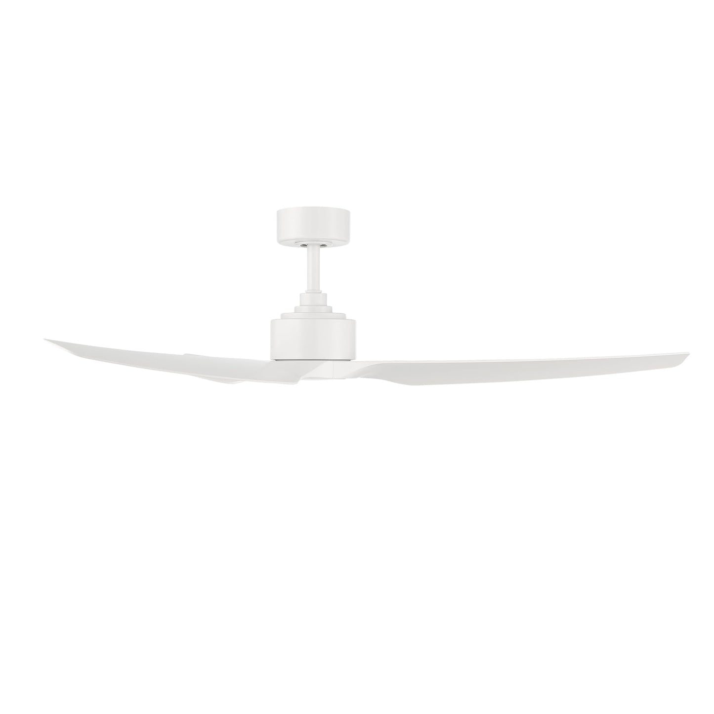WAC F-056-MW Stella 60" Outdoor Ceiling Fan with Remote Control, Matte White
