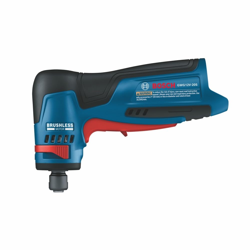 Bosch GWG12V-20SN 12V Max Brushless 1/4 In. Right Angle Die Grinder