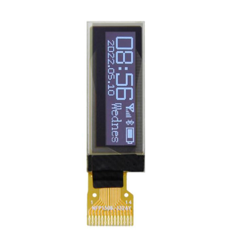 Senzooe 0.91 inch 12832 OLED display screen LCD screen serial port screen SPI (blue)