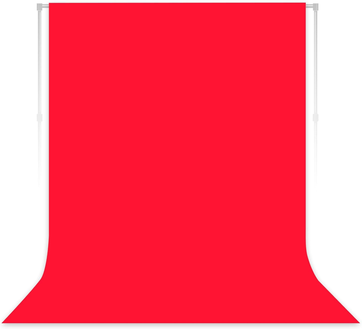 LYLYCTY 7X10 Red Backdrop for Photoshoot, Professional Photo Backdrop Background Curtain for Product Photography