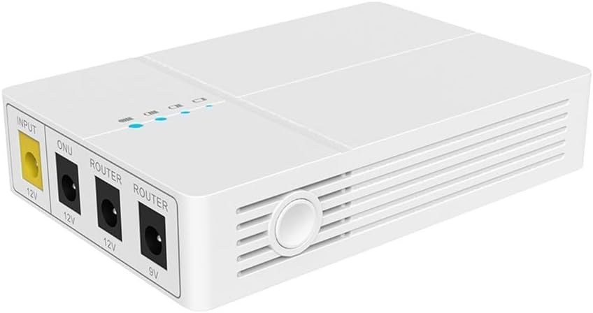 Generic 12V 9V 7800MAh 6 Uninterruptible Power Supply for Router Modem Output Battery Hours Runtime UPS Backup Power