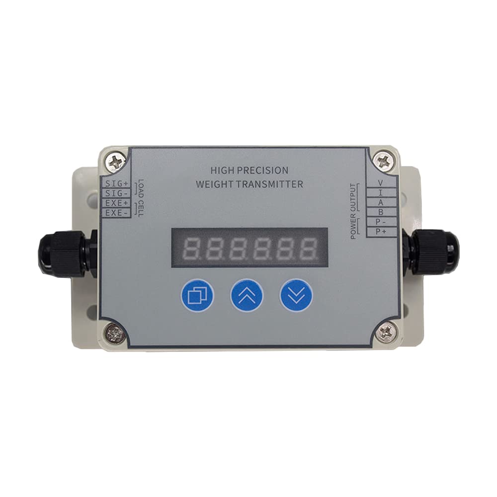 ATO Load Cell Amplifier with Digital Readout, Load Cell Display Controller Indicator Load Cell Amplifier with Read Out, 0-10V & RS485 Output