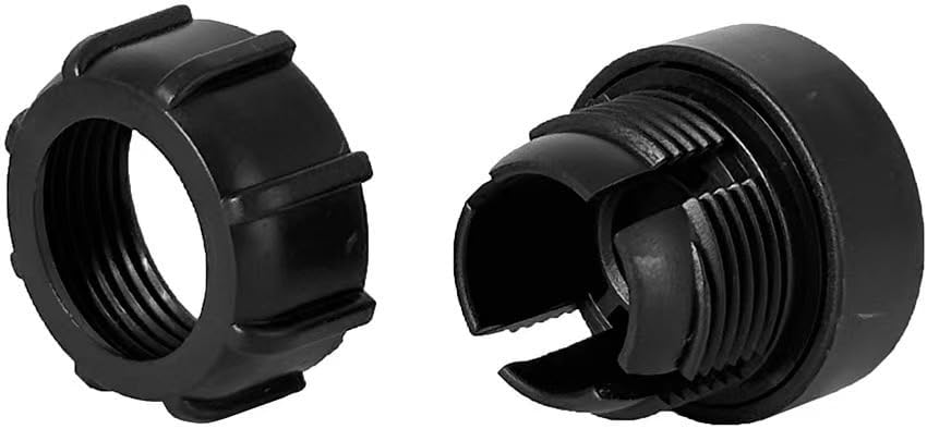 1/4" 17mm Kado Screw Thread to Ball Head Bracket Connector Black, Adapter Universal for Tripod Portable Monitor