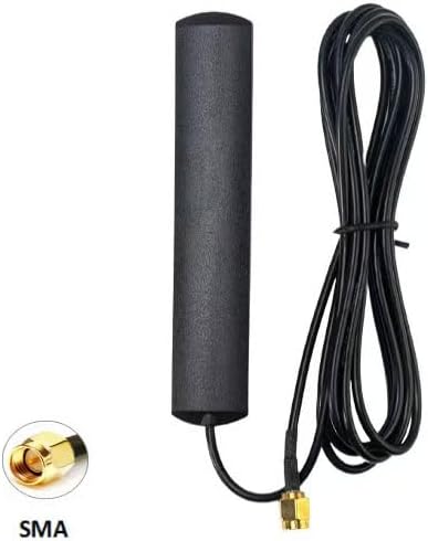 BKAEIMSTWR 10FT 4G 700-2600MHZ LTE GSM Antenna Omni-Directional Adhesive Mount Antenna with SMA Male Connector for Car