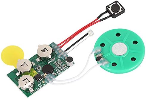 FOSA 60 DIY Greeting Card Chip, Seconds Music Sound Audio Voice Recording Module Device Chip Recordable Sound Chip