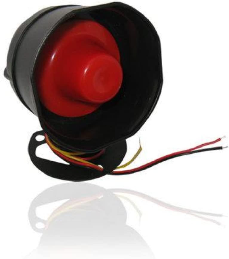Electronics123 MP3 Speaker/MP3 Alarm Player Siren - Negative Trigger Version