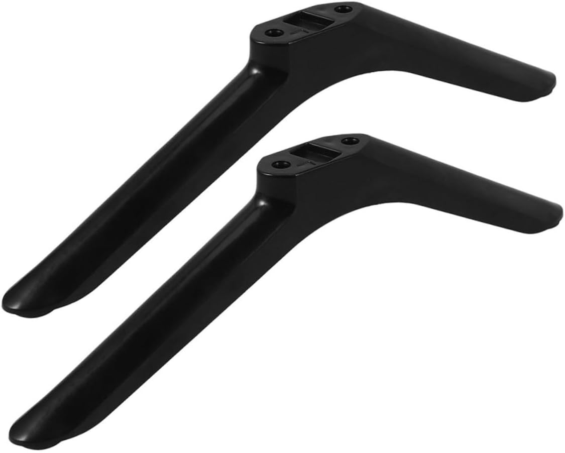 Kisangel 2pcs 55-inch Tv Stand Base Replacement with Screws for Tvs, Heavy Duty Television Pedestal Feet and Hardware