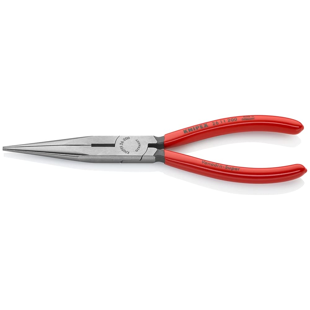 KNIPEX Tools 9K 00 80 156 US 3 Pc Pliers Set with Long Nose Pliers With Cutter (2611200), 8