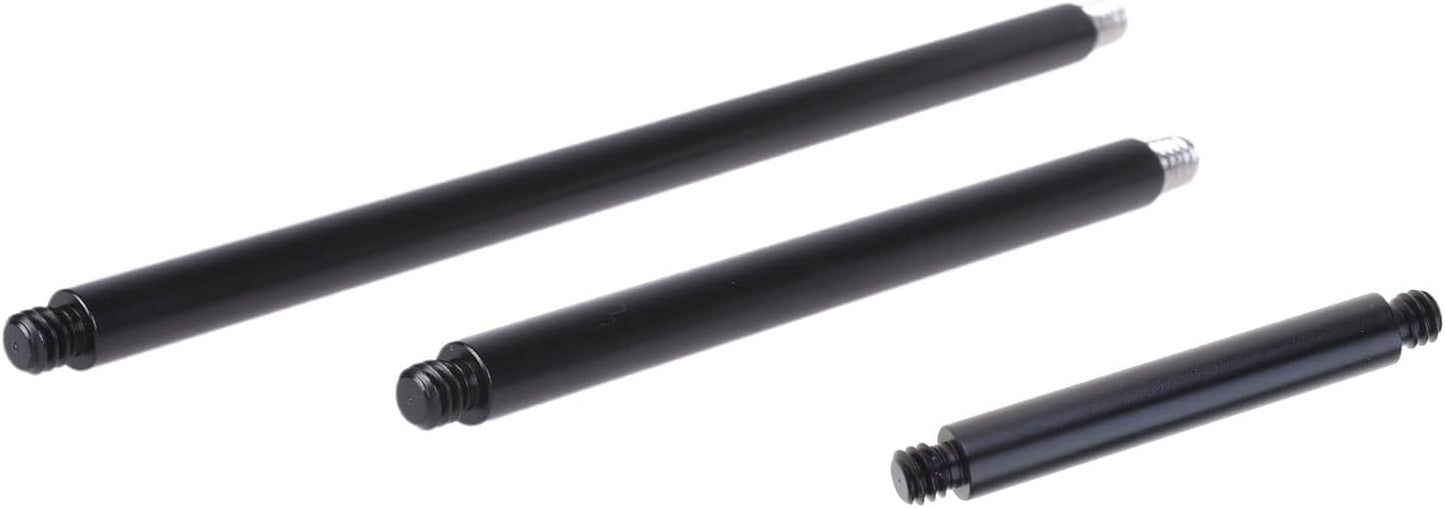 YROHGKPN 1/4" Handheld Tripods Mount Monopods Extension Rod Poles with Threaded for Stabilize for DSLR Cameras Camera
