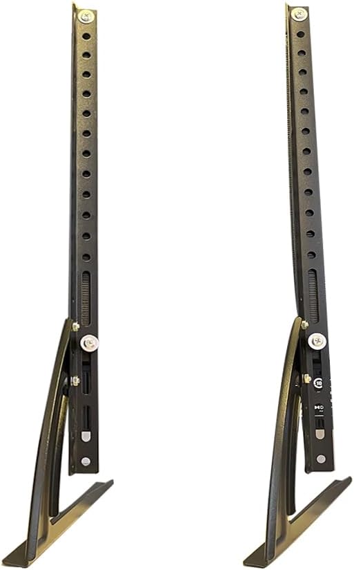 Aliotech 32 70 inches 800x500mm, 68Ibs(Black) Universal TV Stand Tabletop TV Stand Mount for to Plasma LED LCD Flat
