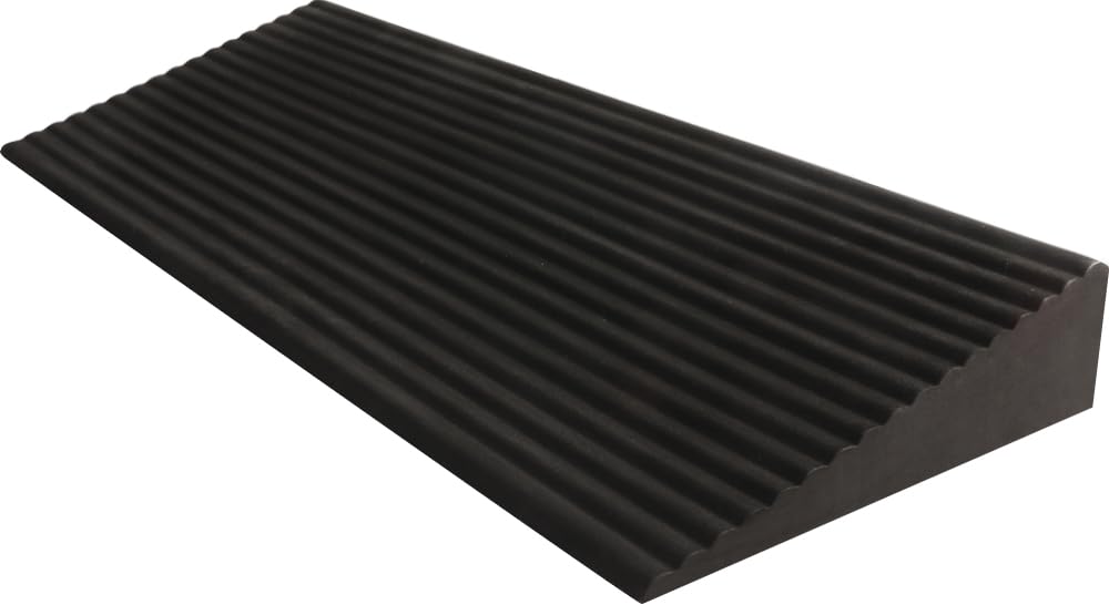 UKIA Large Slant Board Squat Wedge - Heel Elevated Squat Platform for Weightlifting & Mobility Improvement