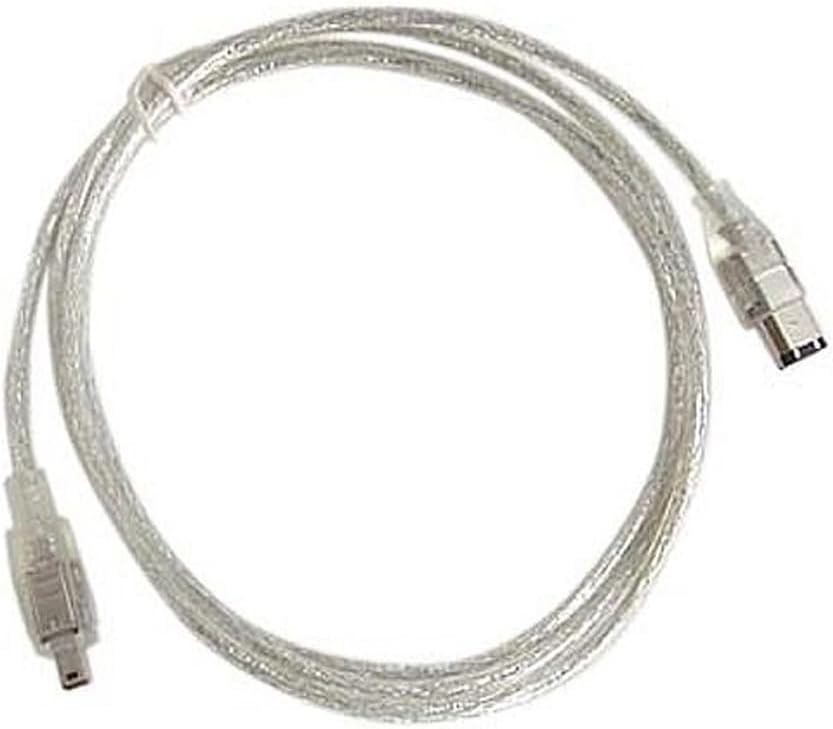 MPF Products VMC-IL4615 VMCIL4615 4-pin 6-pin i.Link to DV Digital Video Transfer Cable Replacement Compatible
