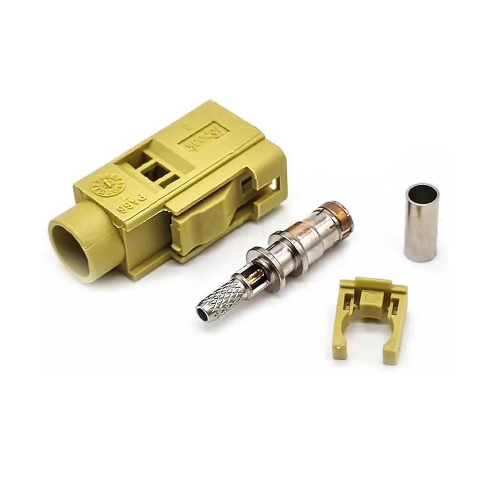 2 RG316 RG174 Pcs Fakra Video Connector K Female Cable Connector for Navigation Ships or Car XM Radio GPS Telematics