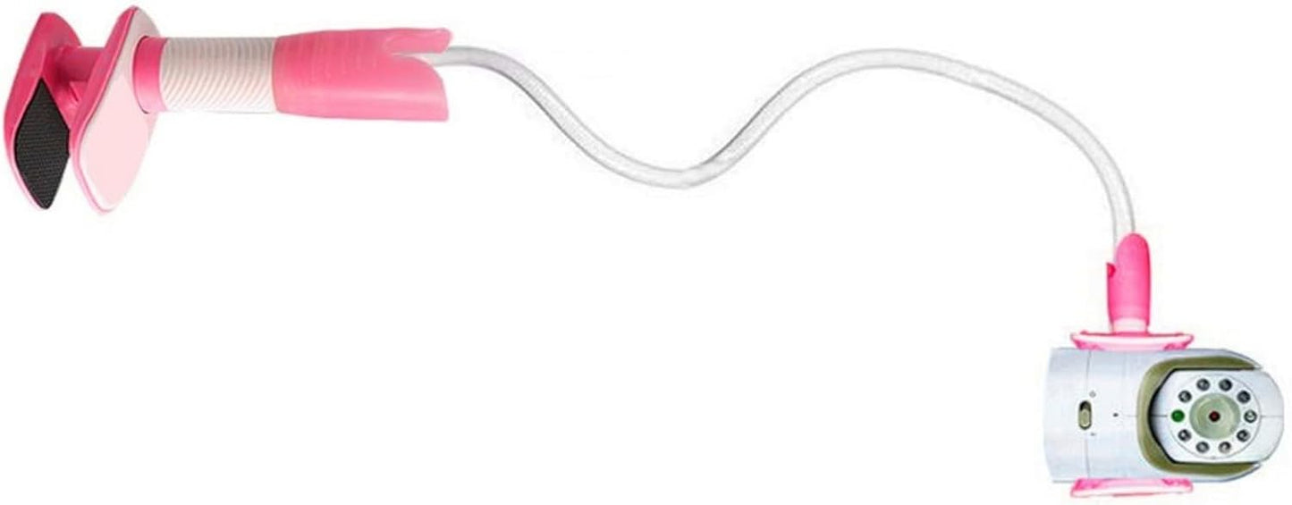 RSHuiOUXX Baby Monitor Holder Baby Camera Holder Baby Monitor Camera Mount Stand with Flexible Hose Adjustable Clip