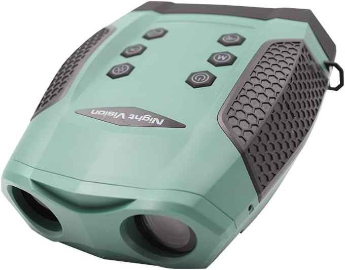 Wheyda 8X 3" 4K New Model Night Vision Goggles, Digital Zoom Binoculars for Adults - Ergonomic Curved Design & Backlit