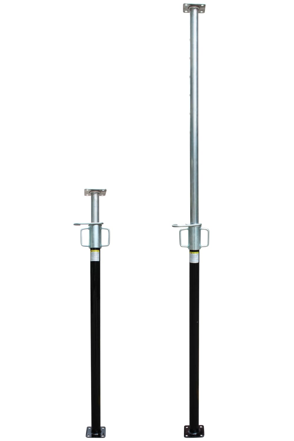 PHLKJL 2 Pack House Floor Jack,Adjustable Support Beam Basement Jack, 55"-94" Height Range, 2300 lbs Load Capacity, Jack Post Pole, Fit for Wood-Framed Basement and Crawl Space Basement Support