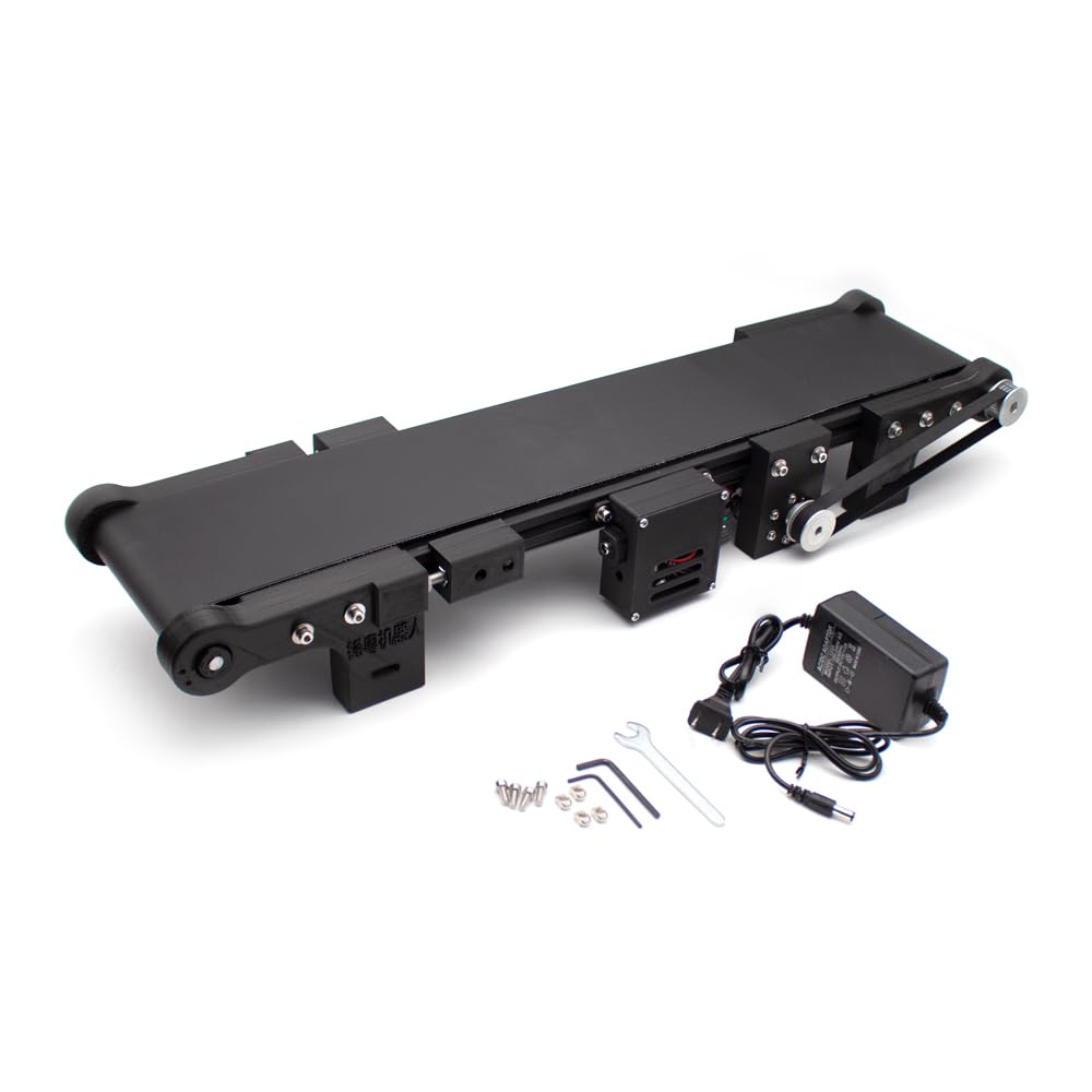 Smart Mini Conveyor Belt Speed Adjustable Forward and Reverse Mini Production Line Auto Frictional Force Experiment Device