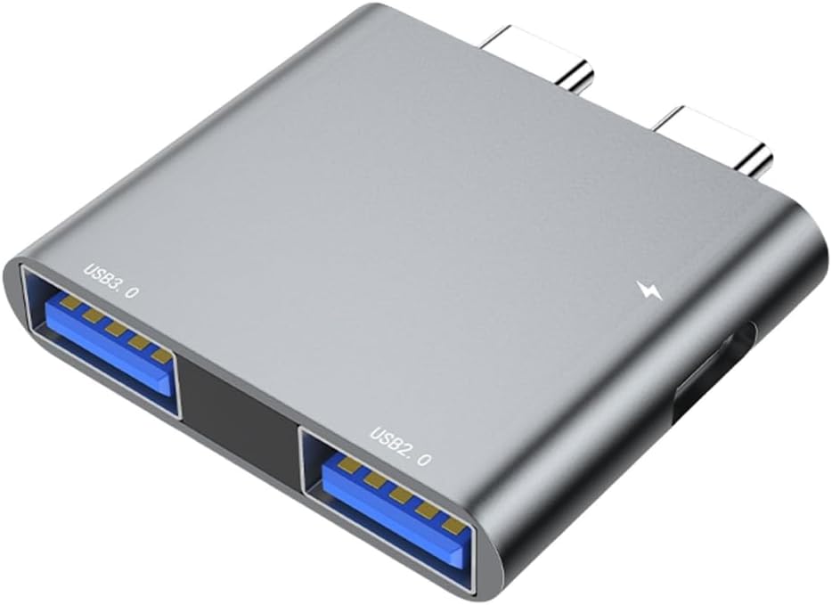 ESTCNK High Speed USB C Laptop Docking Station Notebook Multiports Adapter Converter Expansion Hubs for Office