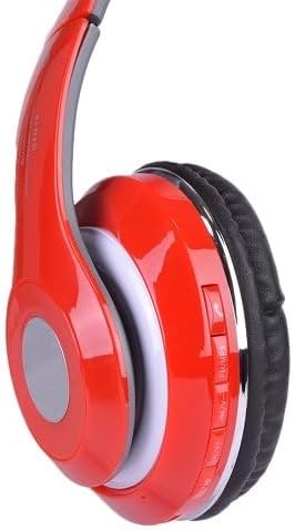 Altatac Headset MP3 Bluetooth Rechargeable Over Ear Foldable Wireless Wired Headphones with Memory Card Slot Built