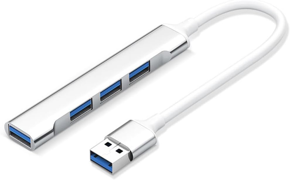 Generic 3.0 4 1 USB Hub Adapter Type-C USB Docking Station Multi Splitter Adapter in Office Supplies Grey A Attractive