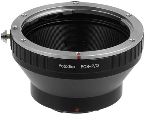 Fotodiox Lens Mount Adapter Compatible with Canon EOS Lens to Pentax Q-Series Camera, fits Pentax Q Mirrorless Cameras